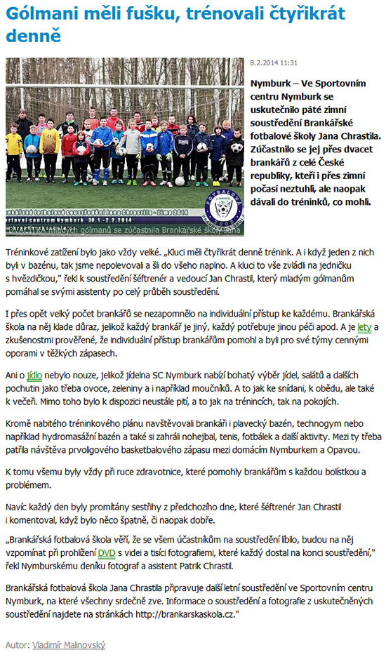 Brank��sk� soust�ed�n� v Nymbursk�m Den�ku