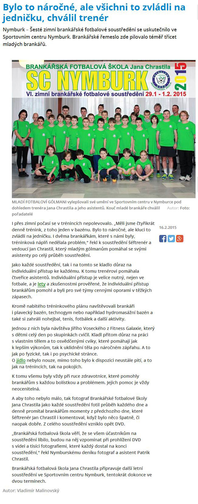 Brank��sk� soust�ed�n� v Nymbursk�m Den�ku